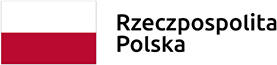 flaga Polski i napis "Rzeczpospolita Polska"